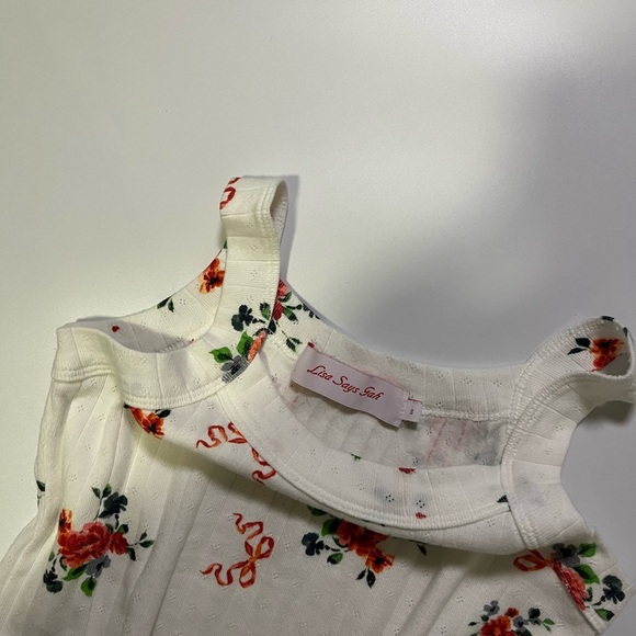 lisa says gah printed tank - Picture 2 of 2